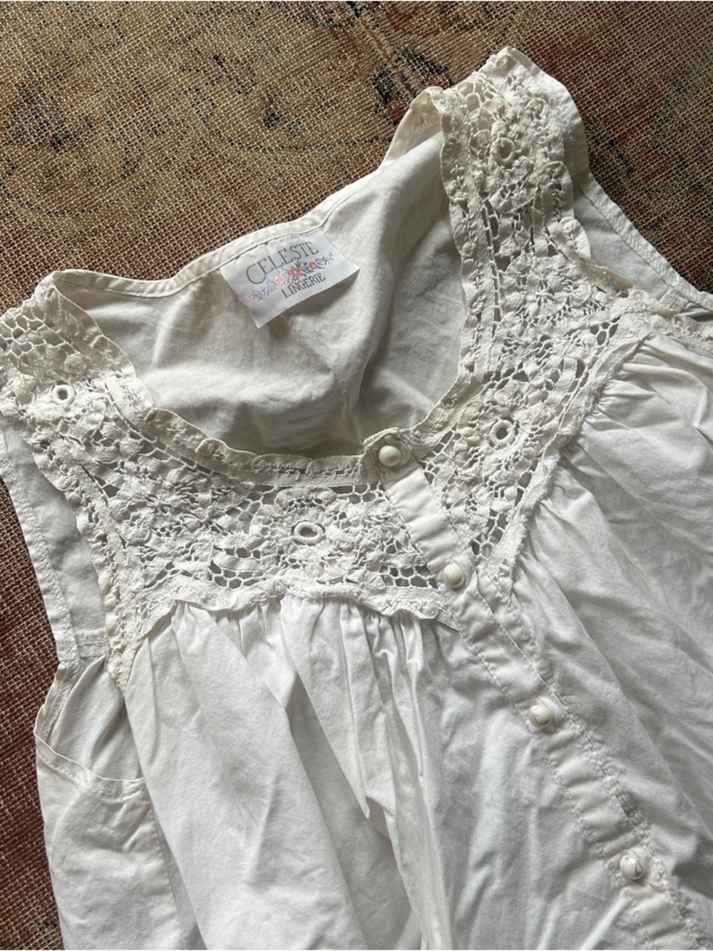 Vintage 1980’s Cotton Night Gown
